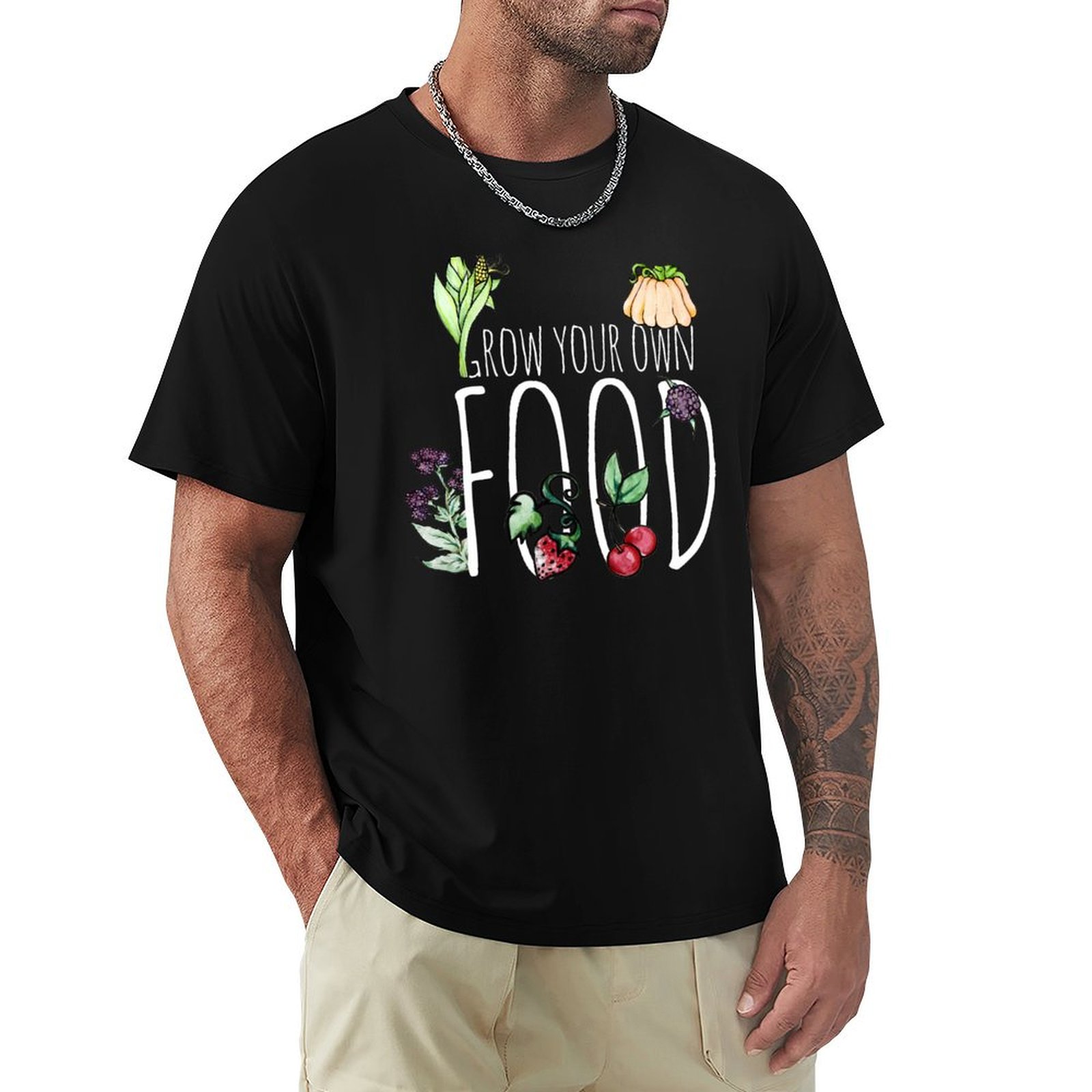Urban Farming In China - Cultive seus próprios alimentos, camiseta de
