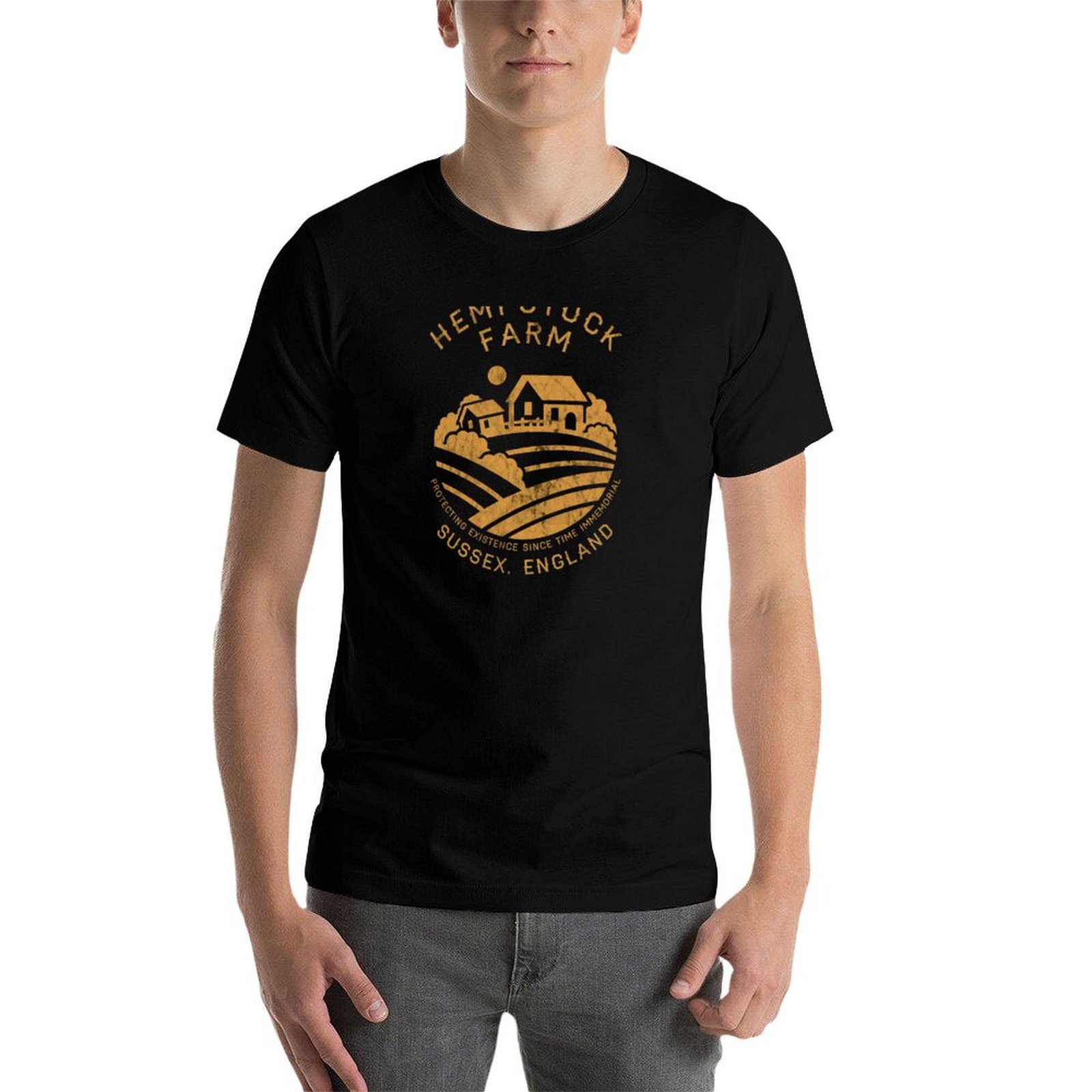 Camiseta Hempstock Farm casual - Urban Farming In China avaliação e preço