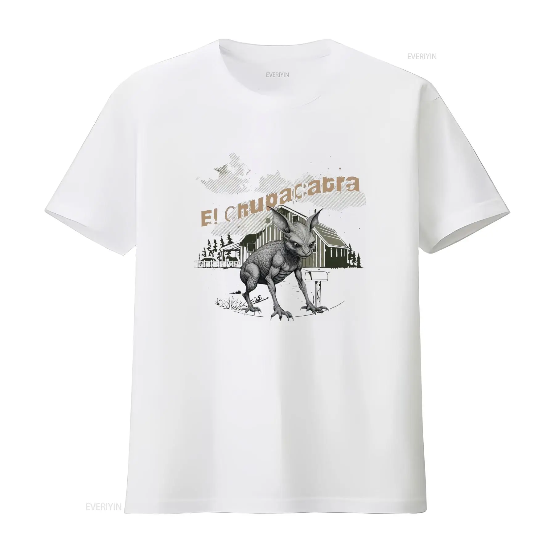 Camiseta Chupacabra Cryptids C - Urban Farming In China avaliação e preço