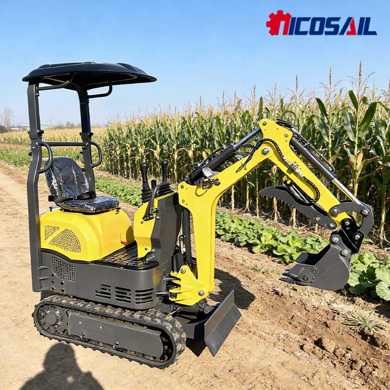 Mini Escavadeira Compacta de 1 - Urban Farming In China avaliação e preço