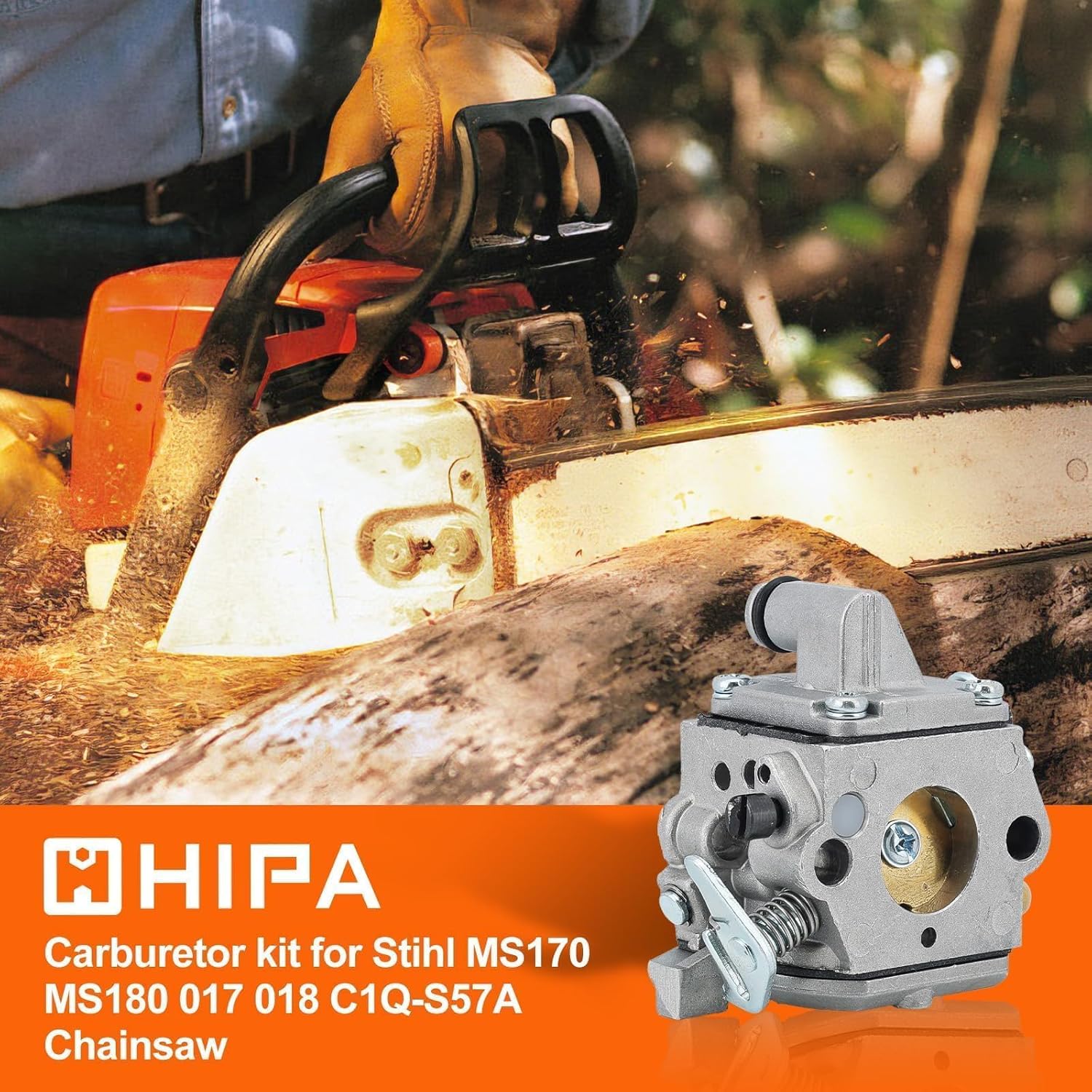 Carburador Hipa MS170 MS180 pa - Stihl Chainsaw Ms170 avaliação e preço